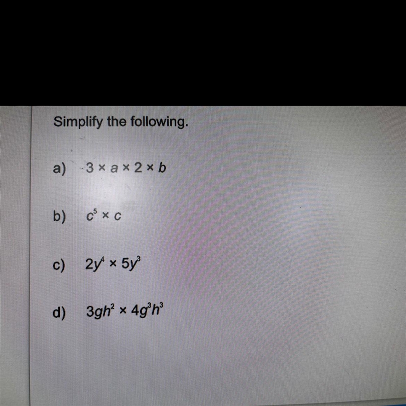 Simplify The following equations-example-1