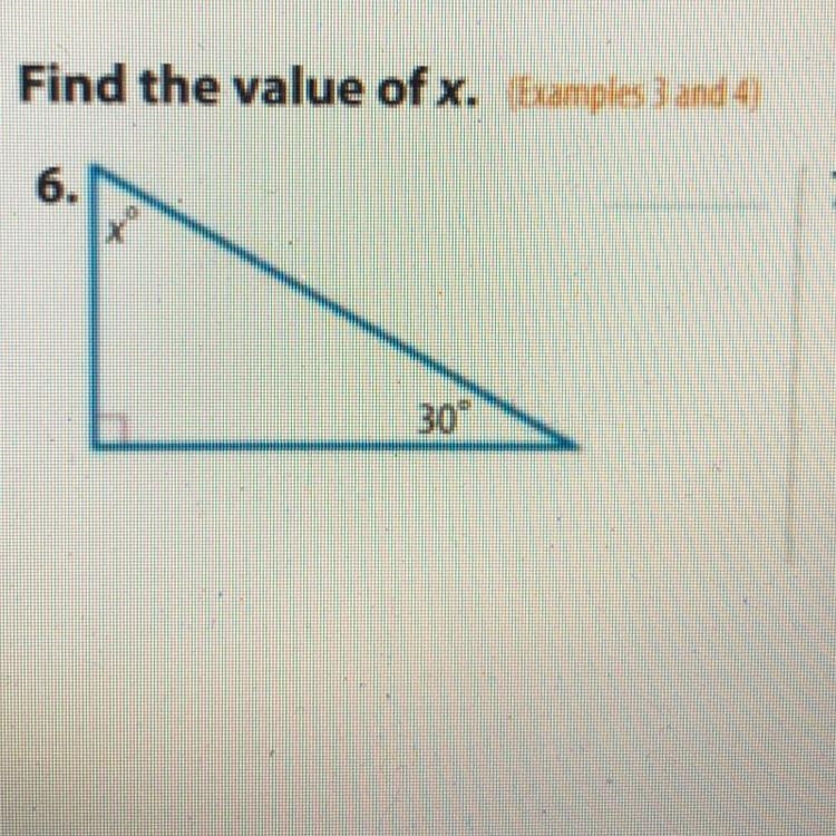 Find the value of x-example-1