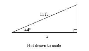 Find the value of x. Round the length to the nearest tenth.-example-1