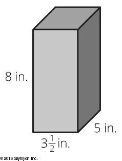 The volume of this prism is blank cubic inches. a.171 b.20 c.140-example-1