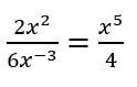 Select TRUE or FALSE to indicate if the expression has been simplified correctly. True-example-1