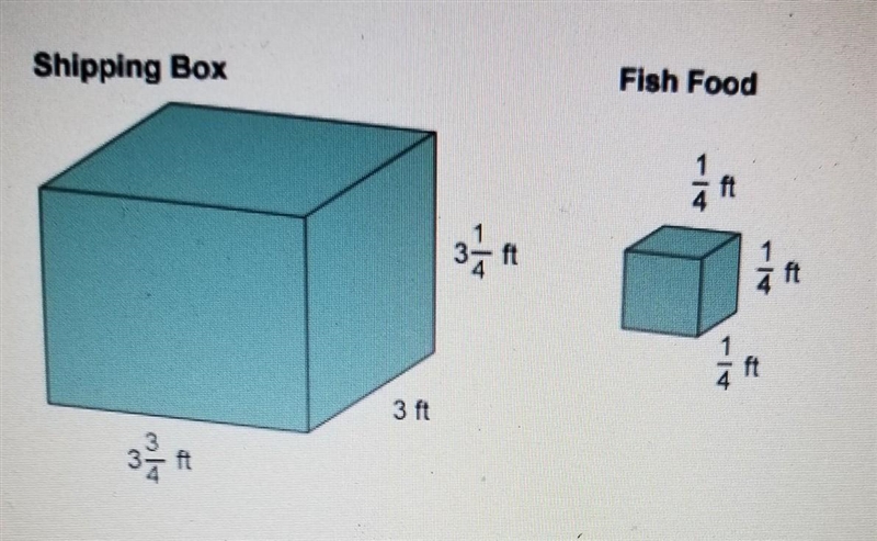 Look at the images above. How are the fish food box and the shipping box similar? How-example-1