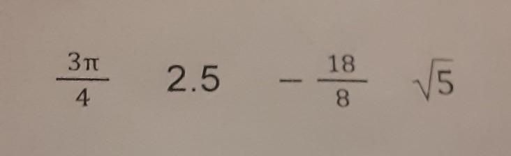 Order the following numbers from least to greatest.​-example-1