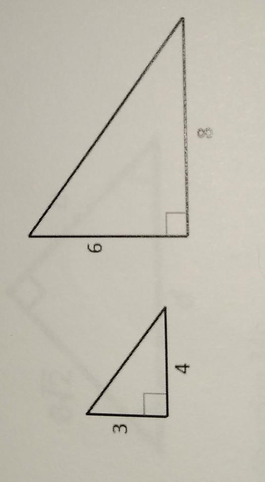 State whether the two triangles are similar, and if so, by which theorem? justify-example-1