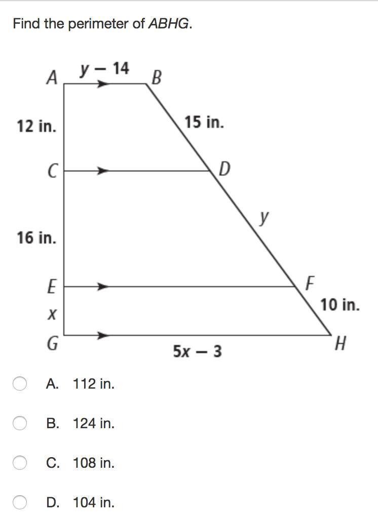 Find the perimeter of ABHG-example-1