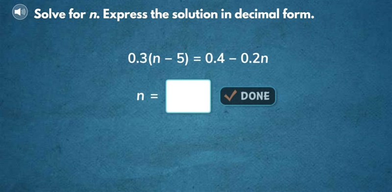 Solve for N. Express the solution in decimal form.-example-1