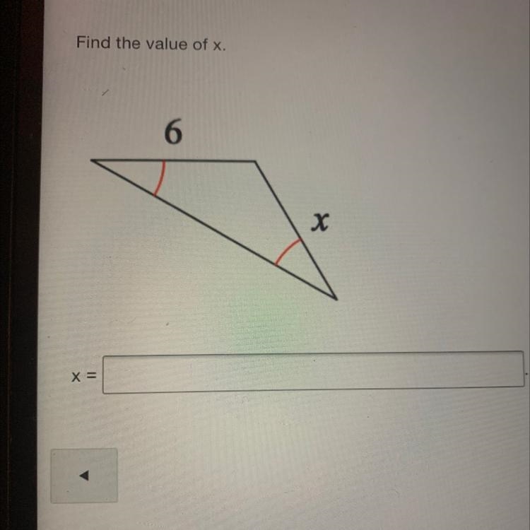 Find the value of x.-example-1