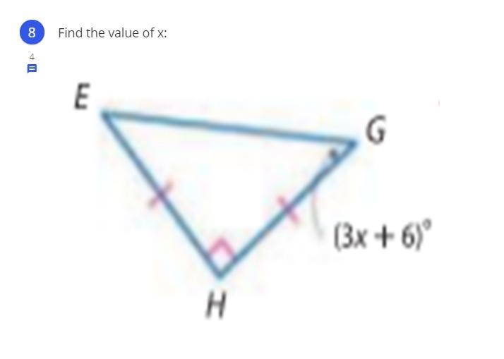 Find the value of X URGENT!-example-1