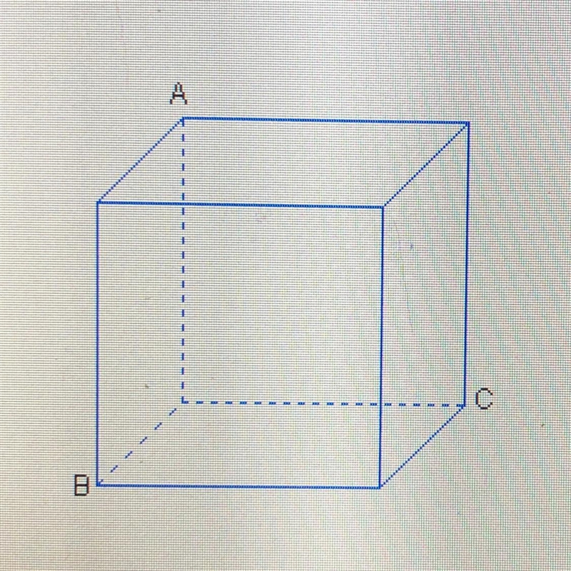 Which describes the cross section of the cube that passes through the vertices A, B-example-1