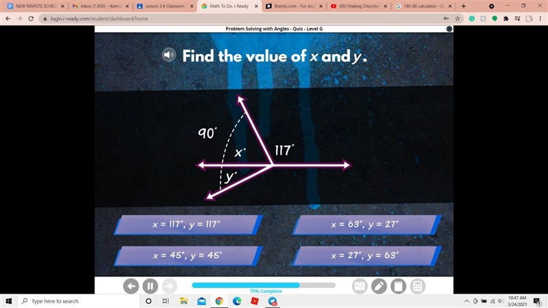 Find the value of x and y-example-1