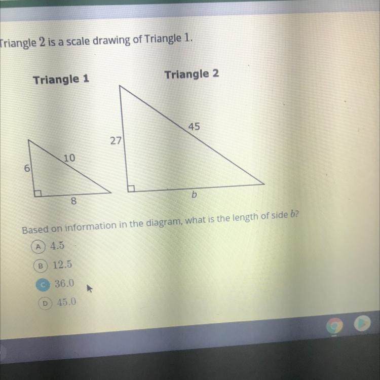 What’s is the length of side b?-example-1