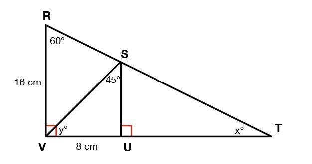 (PLEASE HELP ITS URGENT) What is the measure of angle x? A) 60° B) 30° C) 45° D) 90°-example-1