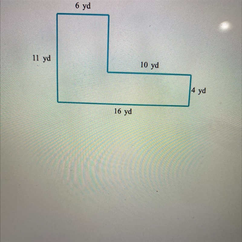 Find the perimeter of the figure below.-example-1