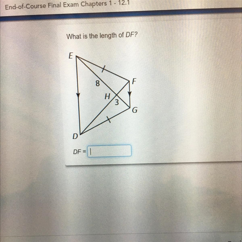 What is length of DF?-example-1