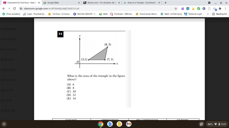 What is the area of the triangle?-example-1