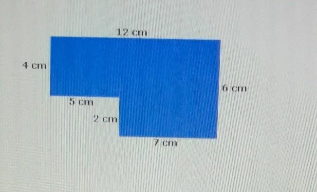 What is the area of the object above​-example-1