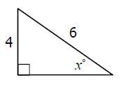 Solve for x, round to the nearest tenth. find x x =-example-1