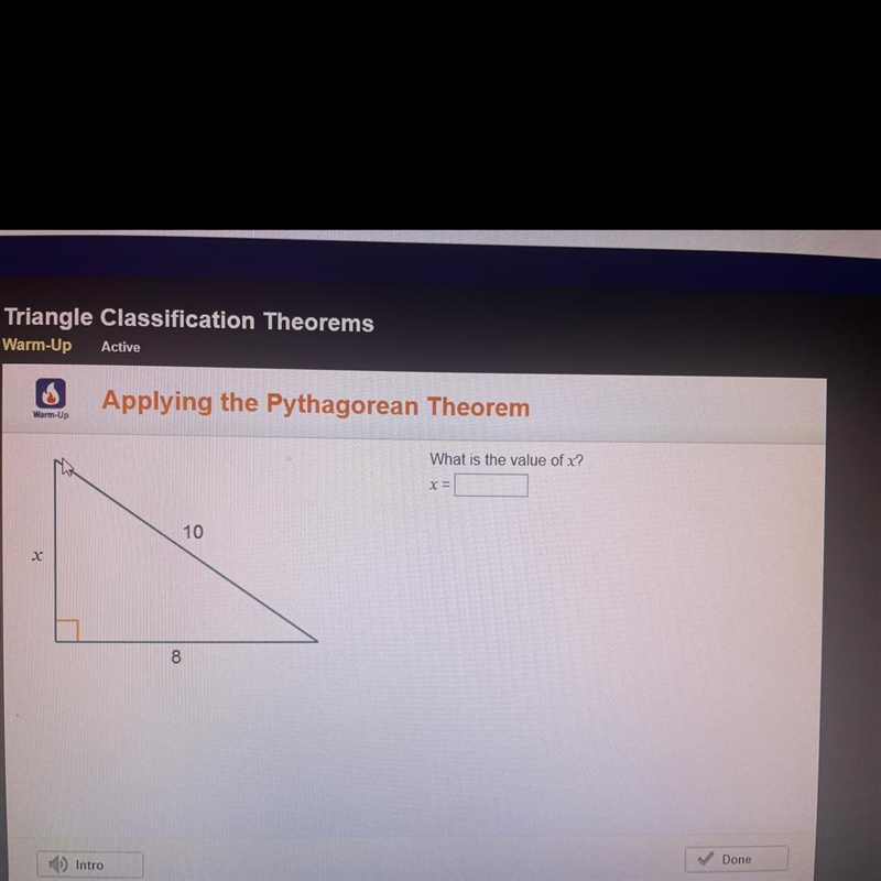 What is the value of x-example-1