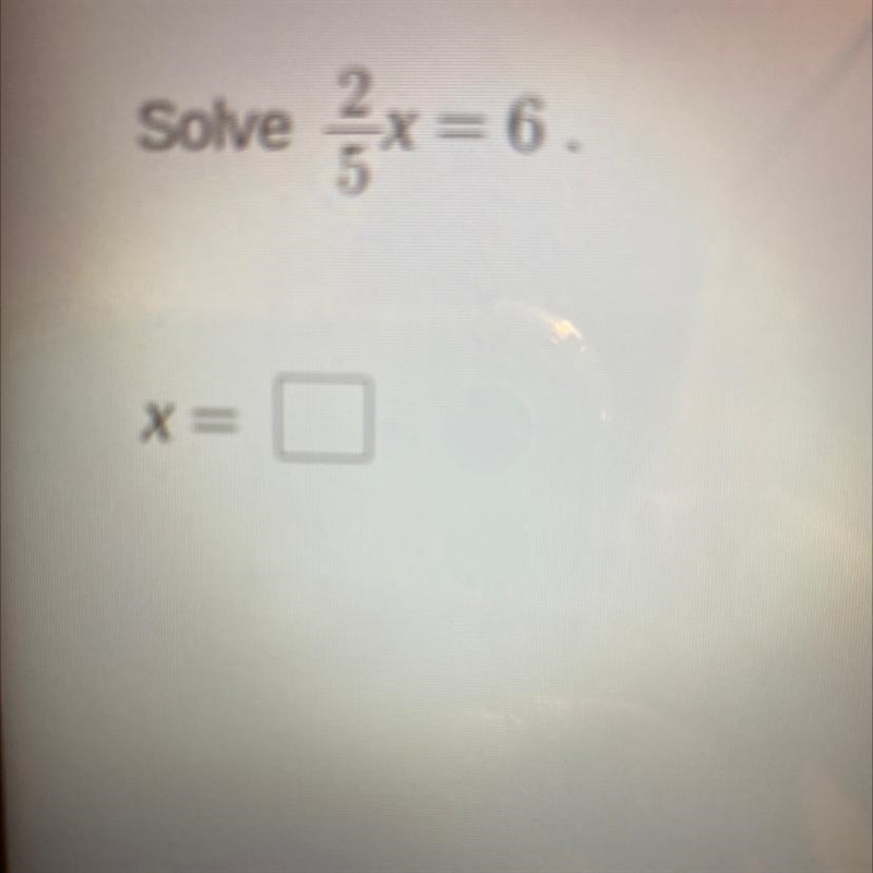 Solve 2 X = 6. x = Help would be greatly appreciated-example-1