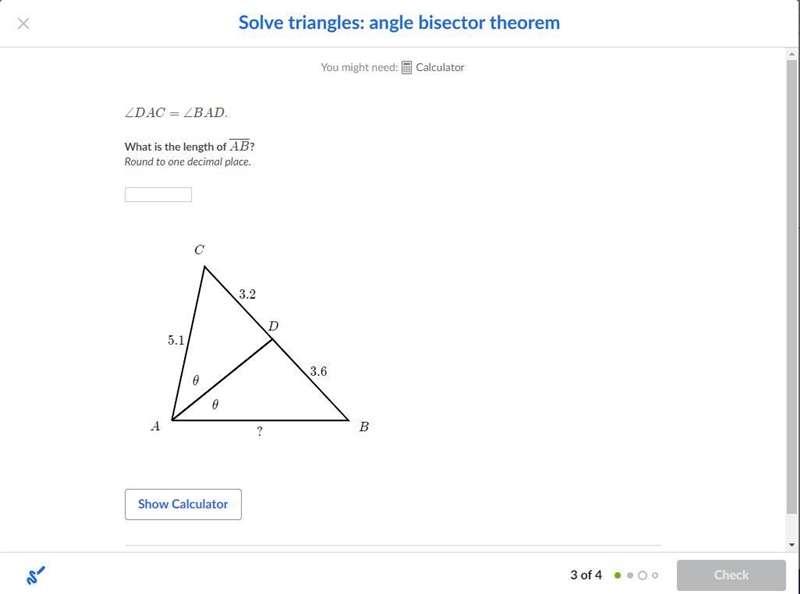 What is the length of AB? round to one decimal place-example-1