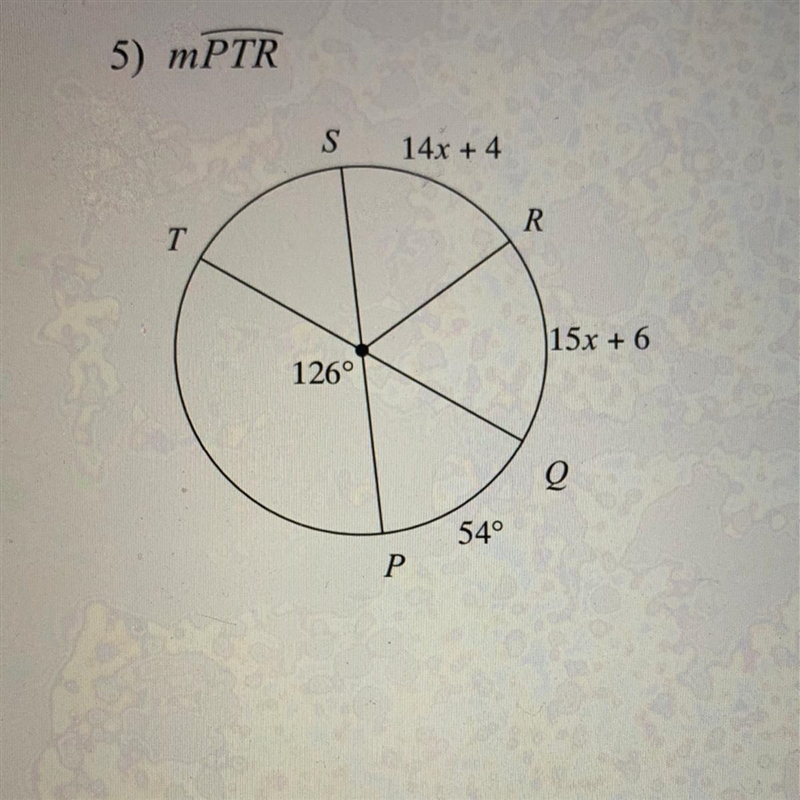 URGENT PLZ HELP Find the measure of the arc or central angle indicated. Assume that-example-1