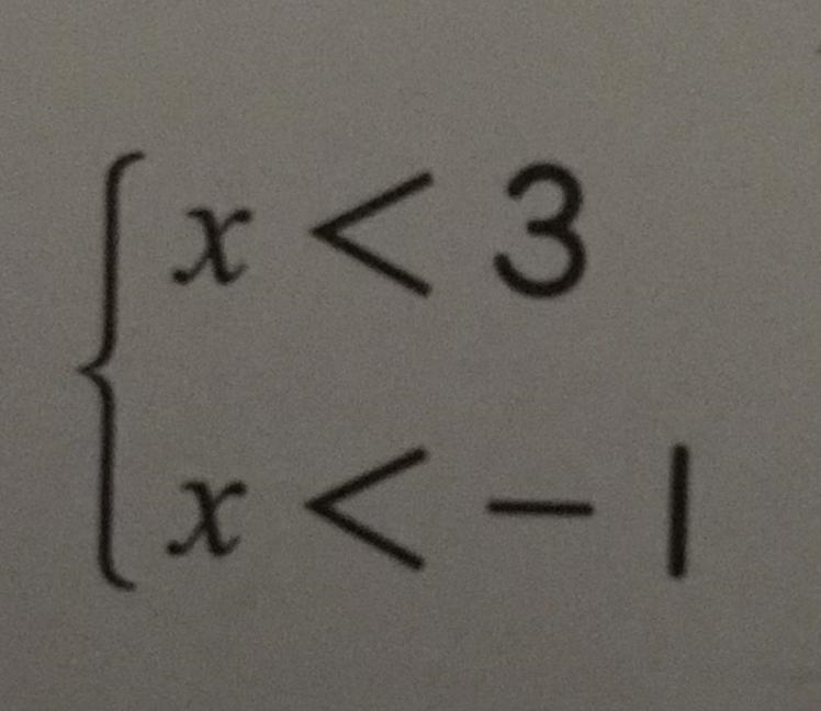 Find the range of x that satisfies both inequalities.-example-1