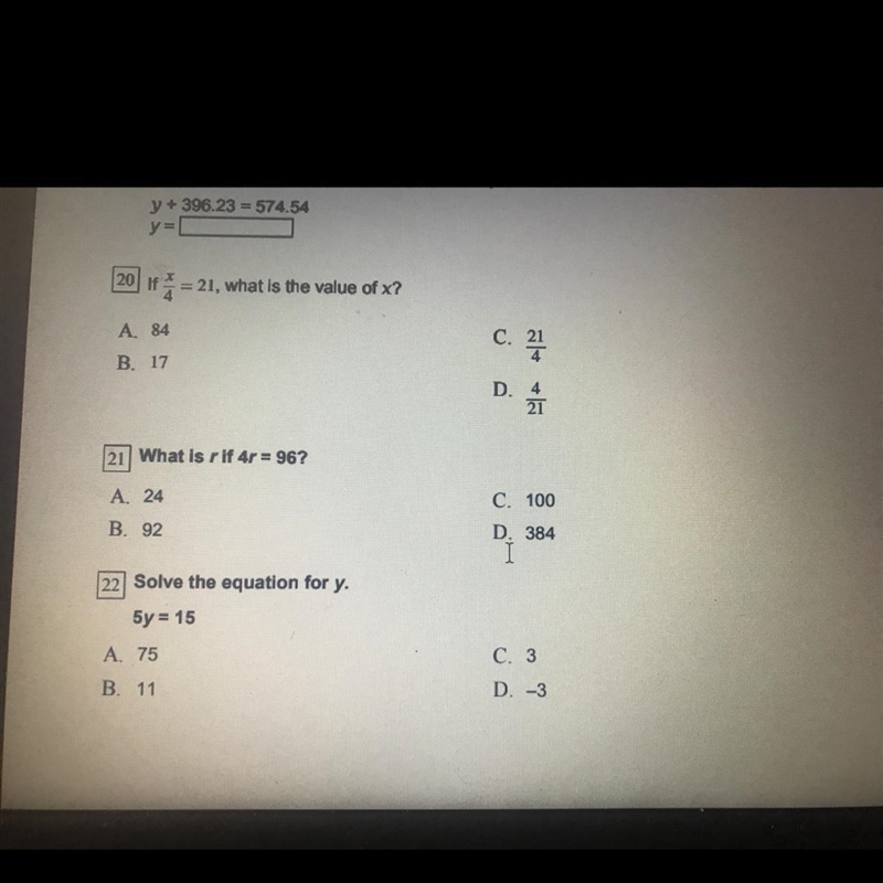 Can y’all help me on question 22?!-example-1