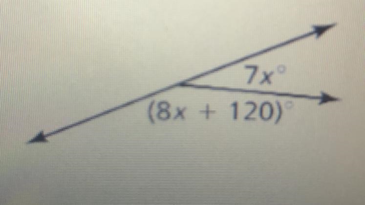 Find the value of x-example-1