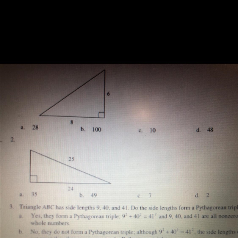 Please answer number 2, show work-example-1