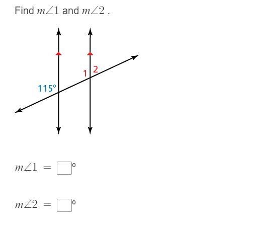 Find angle 1 and angle 2.-example-1