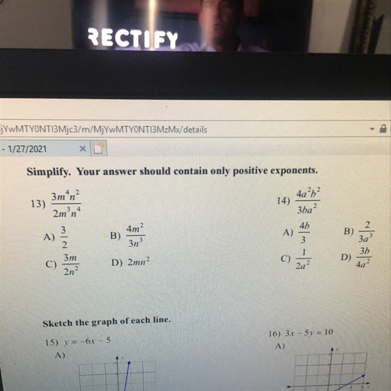 Simplify answer should only contain positive exponents-example-1