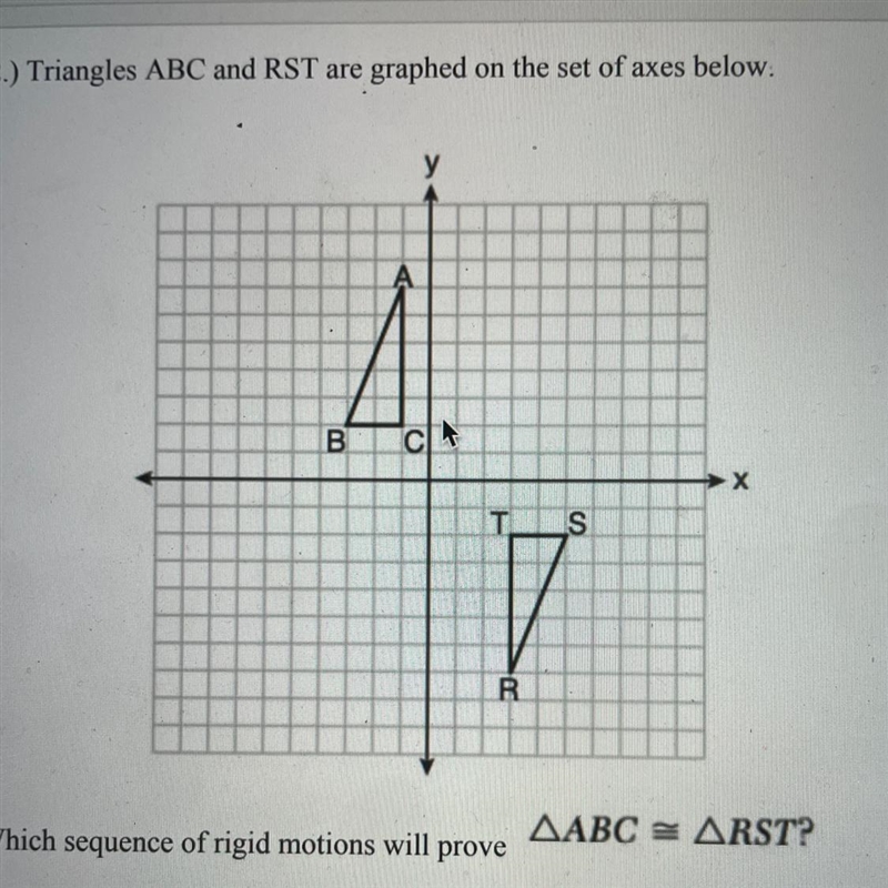 I NEED URGENT HELP BY 9:20 AM today! Answer choices; A. A line reflection over y=x-example-1