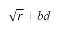 Type the answer in the box. r = 4 b = 6 d = 5-example-1