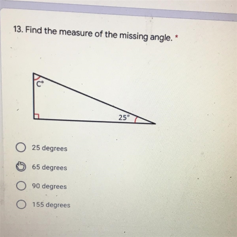 PLS HELP FOR 10 POINTS PLEASE (SHOW YOUR WORK) Question: Find the measure of the missing-example-1