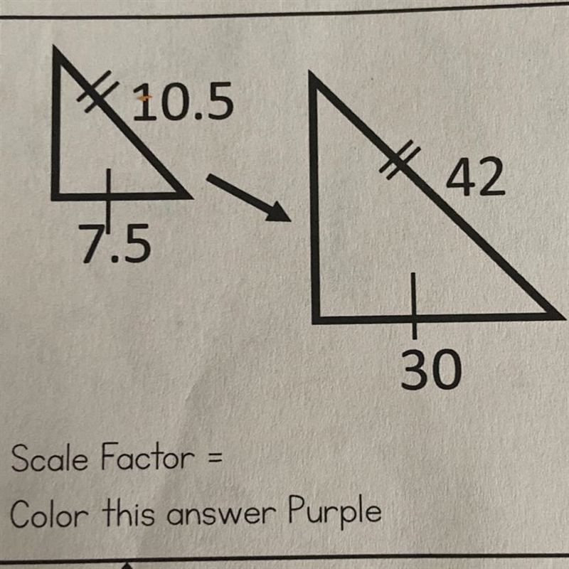 What is the scaled factor-example-1