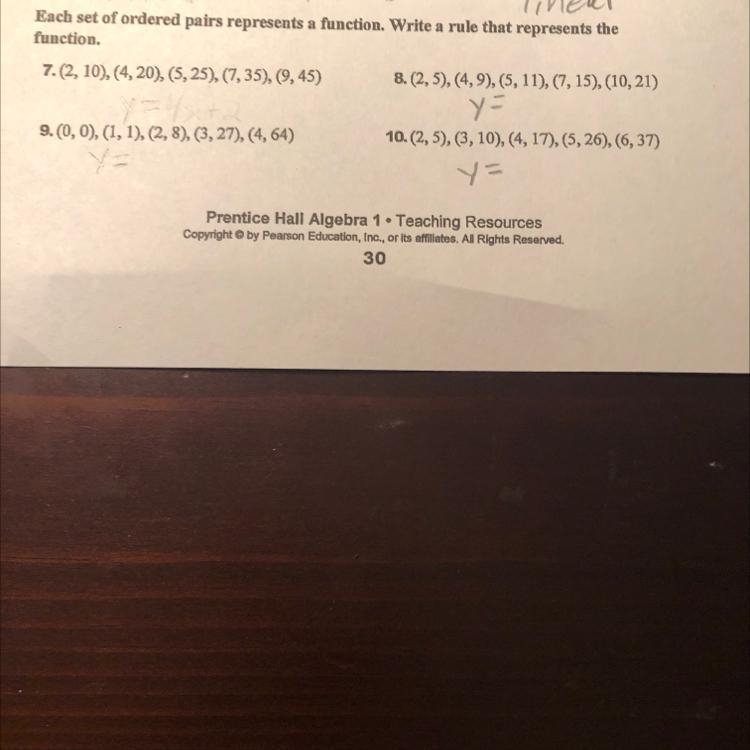 Write a rule that represents the function.-example-1