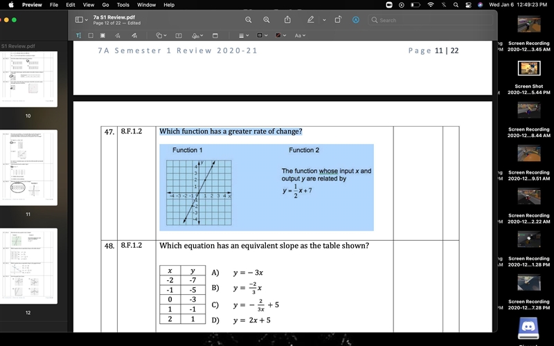 Which function has a greater rate of change?-example-1