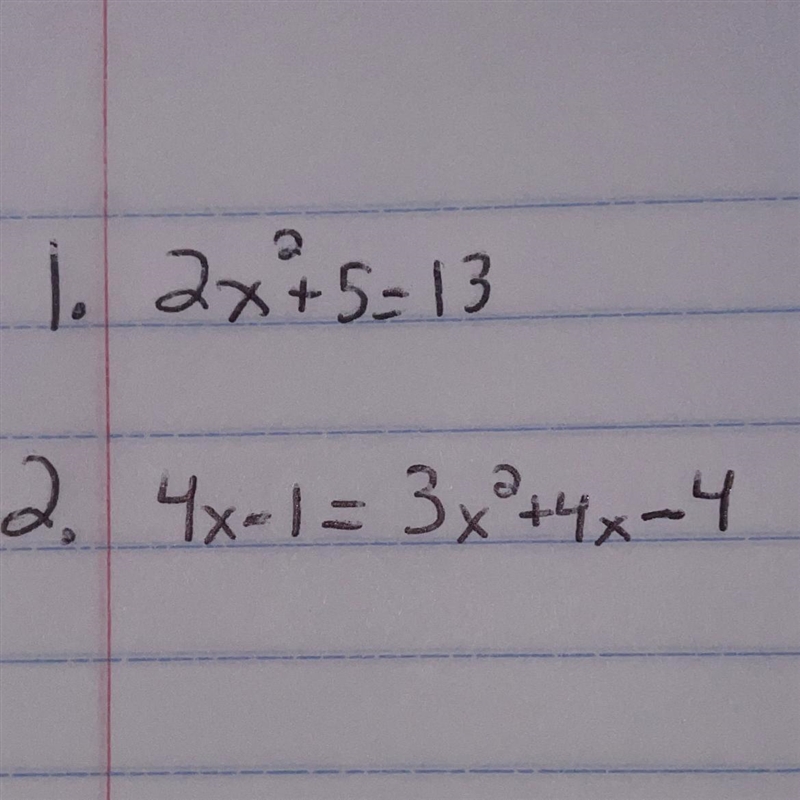 Can someone help me solve these two problems? i need to find what x is.-example-1