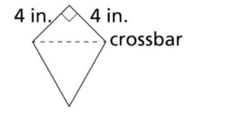 Sasha ordered a kite online. When it arrived, the kite was missing the crossbar. What-example-1