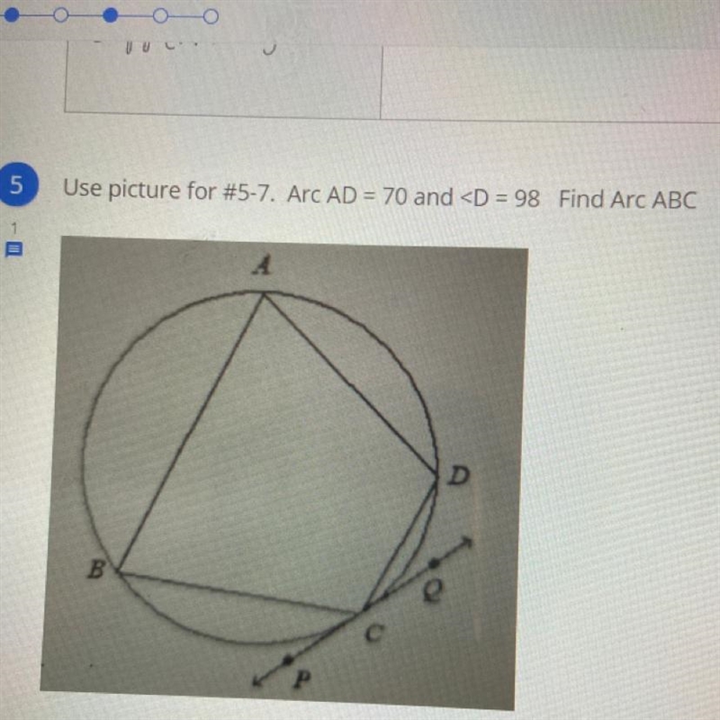 Find arc DC please help me-example-1