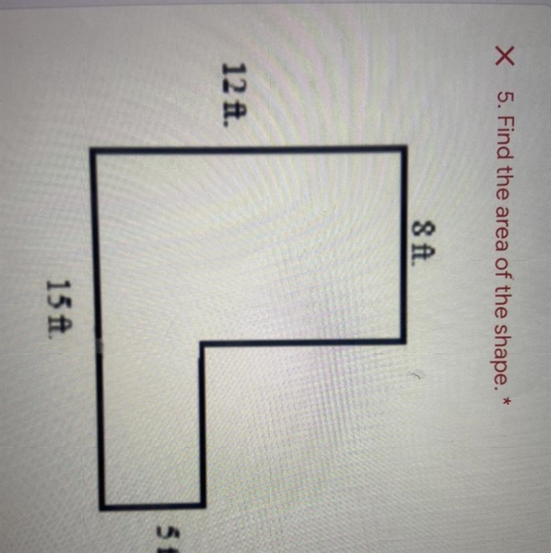 Find the area of the shape.-example-1