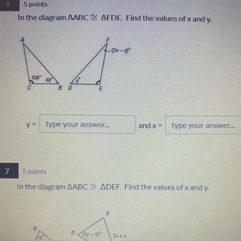 Help w number 6 pls!-example-1