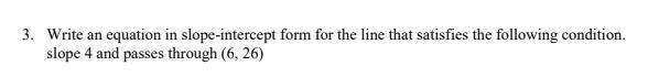 HELP PLEASE! (SLOPE INTERSCEPT QUESTION) SHOW HOW PLEASE!-example-1