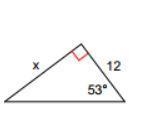 (PLEASE HELP AGAIN SORRY) Find x. A) 11.53 B) 12.12 C) 16.45 D) 15.92-example-1