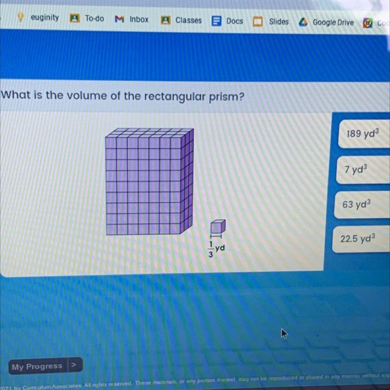 What is the volume of the rectangular prism?-example-1