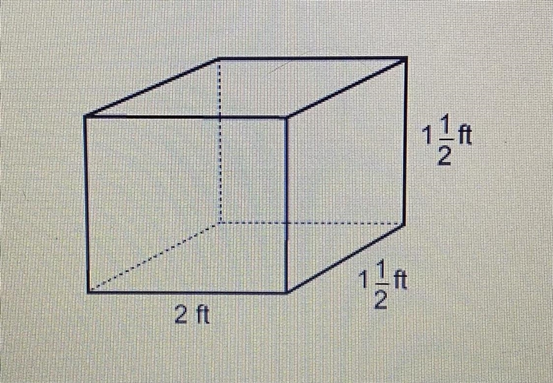 What is the volume of the prism? Enter your answer in the box as a mixed number in-example-1