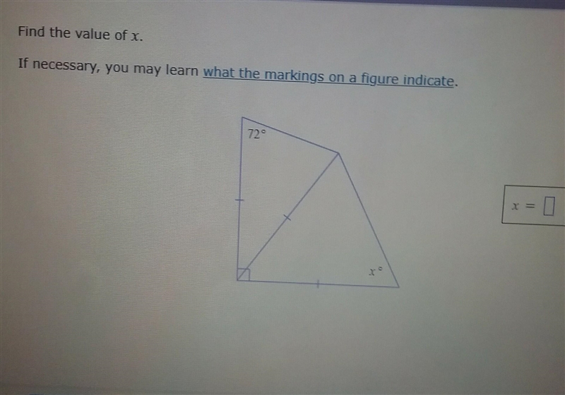 Find the value of x 720​-example-1