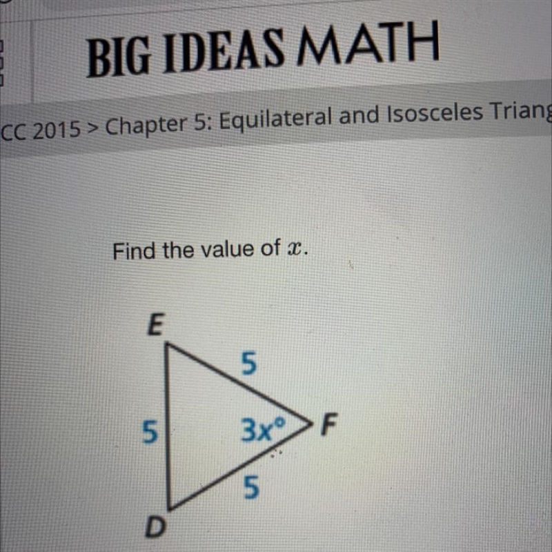 Find the value of x-example-1