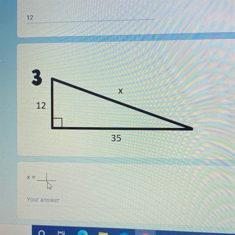 What is the value of x-example-1