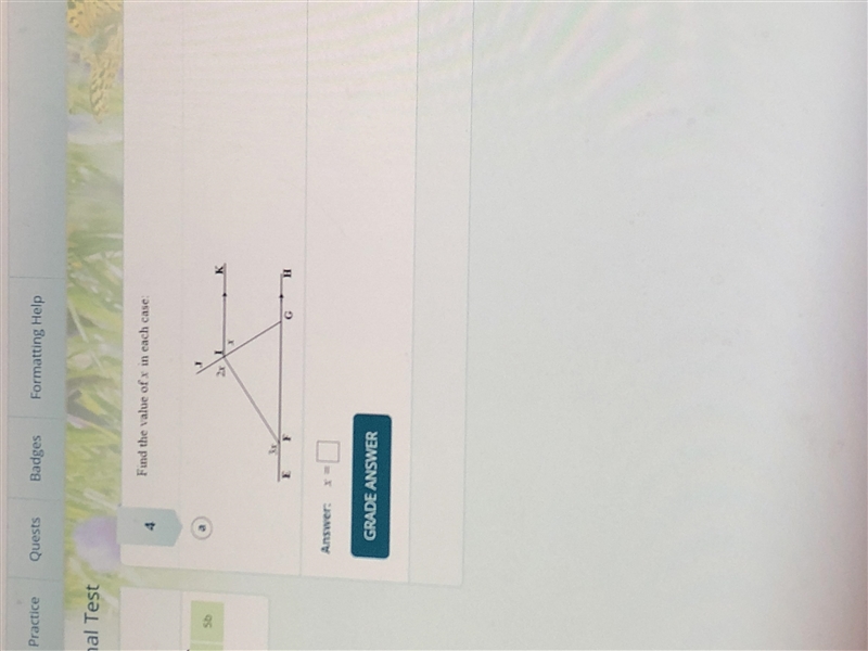 Solve x, DO NOT GIVE EXPLANATION-example-1